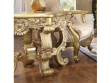 Isidora Bright Gold End Table  / HD-8086 - Ornate Home