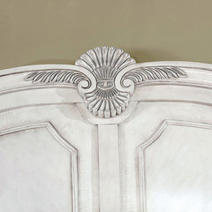 Isidora White Wash E.King Bed - Ornate Home