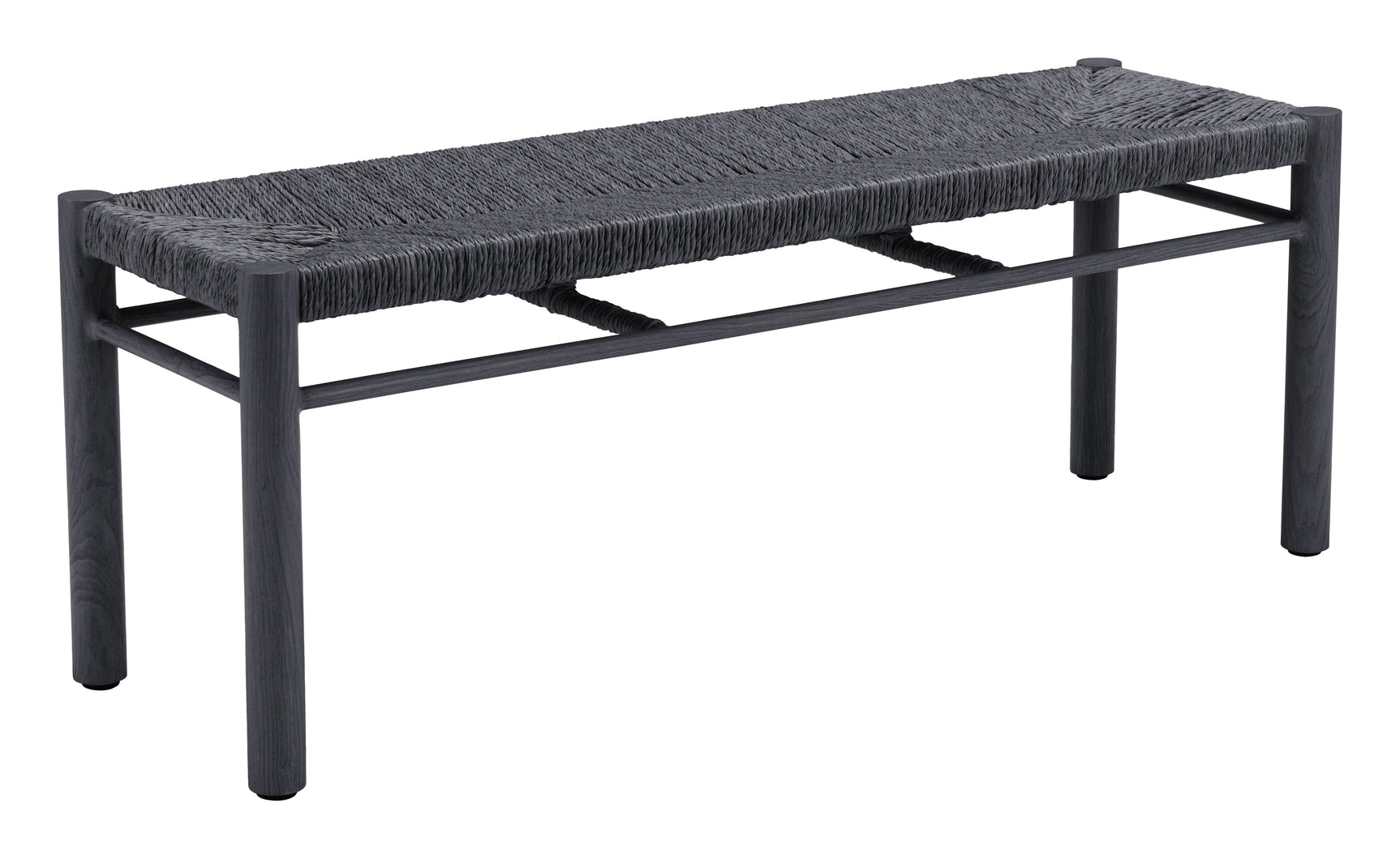 Iska Black Bench - Ornate Home