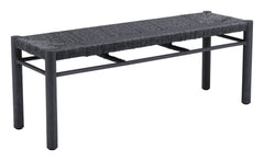 Iska Black Bench - Ornate Home