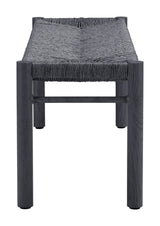Iska Black Bench - Ornate Home
