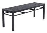 Iska Black Bench - Ornate Home