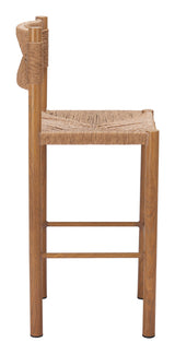 Iska Natural Barstool (Set of 2) - Ornate Home