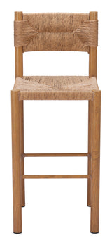 Iska Natural Barstool (Set of 2) - Ornate Home