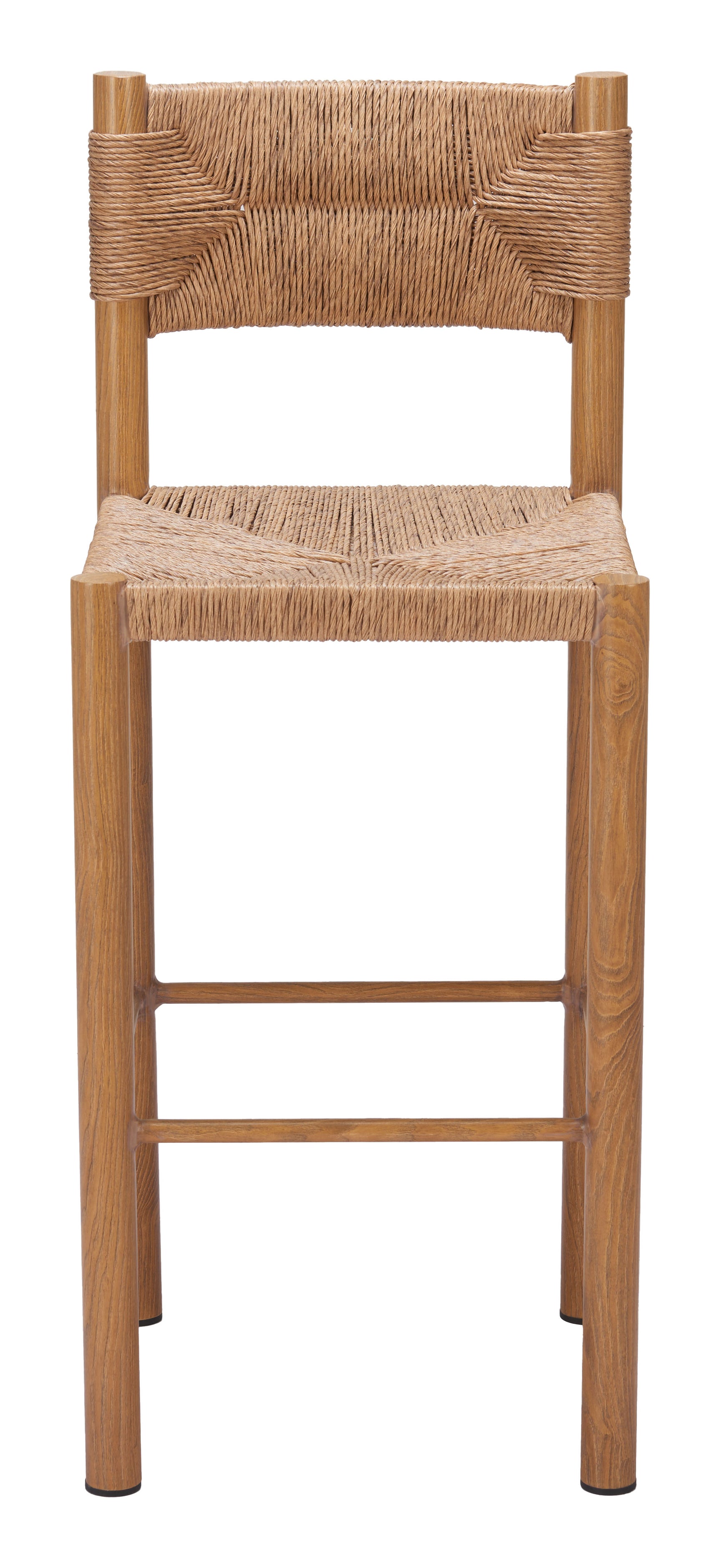 Iska Natural Barstool (Set of 2) - Ornate Home