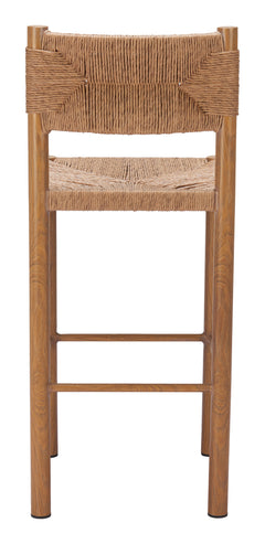 Iska Natural Barstool (Set of 2) - Ornate Home