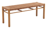 Iska Natural Bench - Ornate Home