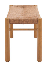 Iska Natural Bench - Ornate Home