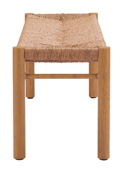 Iska Natural Bench - Ornate Home