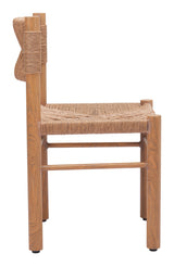 Iska Natural Dining Chair (Set of 2)