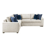 Isla Beige 3-Piece Sectional w/ Pull-Out Bed - Ornate Home