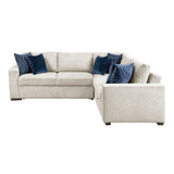 Isla Beige 3-Piece Sectional w/ Pull-Out Bed - Ornate Home