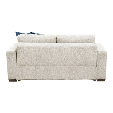 Isla Beige Loveseat - Ornate Home