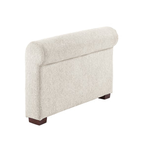 Isla Beige Two Roll Arms - Ornate Home