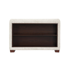 Isla Brown Two Arms With Shelves And Charging Ports - Ornate Home