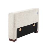 Isla Brown Two Arms With Shelves And Charging Ports - Ornate Home
