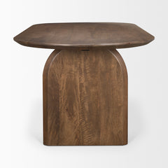 Isla Dark Brown Oval Dining Table - Ornate Home