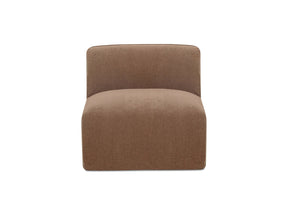 Isla Mocha Slipper Chair - Ornate Home