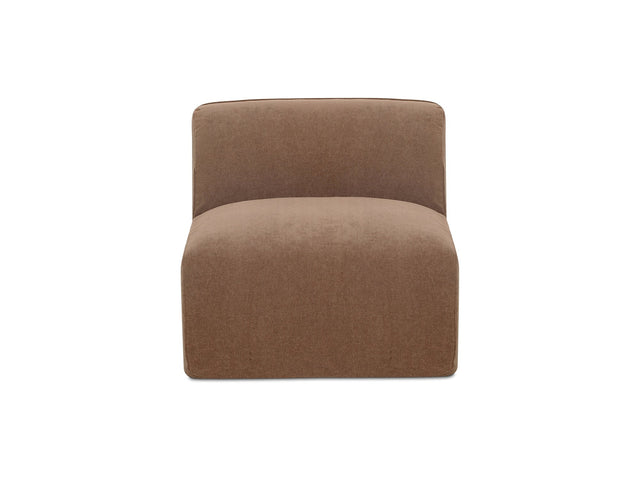 Isla Mocha Slipper Chair - Ornate Home