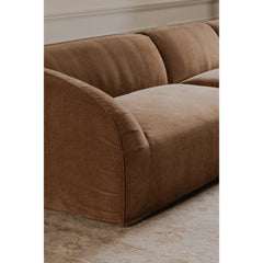 Isla Mocha Slipper Chair - Ornate Home