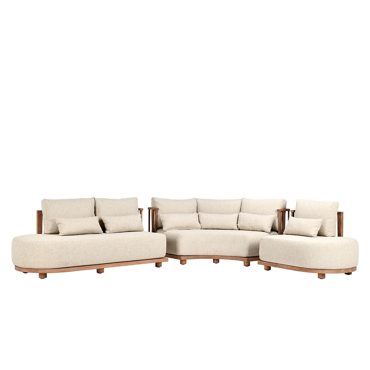 Isla Natural Outdoor Sectional - Ornate Home