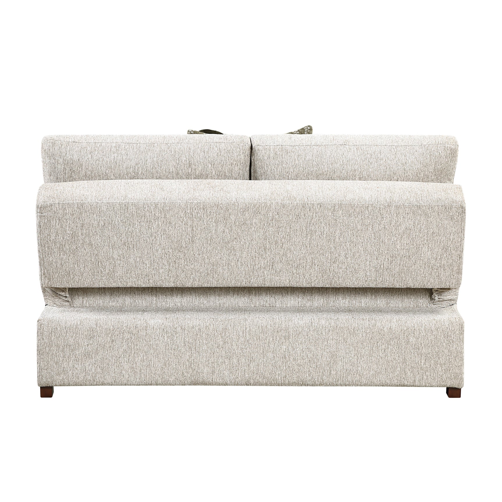 Isla Sand 3-Piece Sectioal with Reversible Chaise and Pull-out Bed - Ornate Home