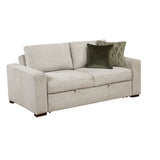 Isla Sand Loveseat with Pull-out Bed and Click Motion Back - Ornate Home
