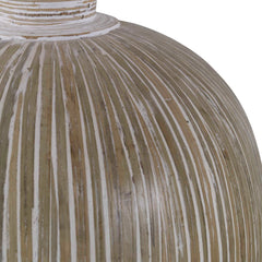 Islander White Washed Vases (Set of 2) - Ornate Home