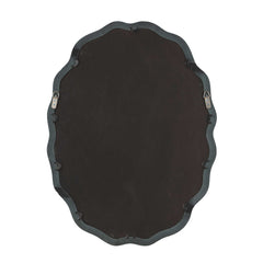 Isly Robin's Egg Blue Oval Mirror - Ornate Home