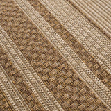 Isoko Bordered Faux Jute Outdoor Rug - Ornate Home