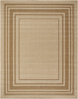 Isoko Bordered Faux Jute Outdoor Rug - Ornate Home