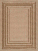 Isoko Bordered Faux Jute Rug - Ornate Home