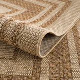 Isoko Bordered Faux Jute Rug - Ornate Home
