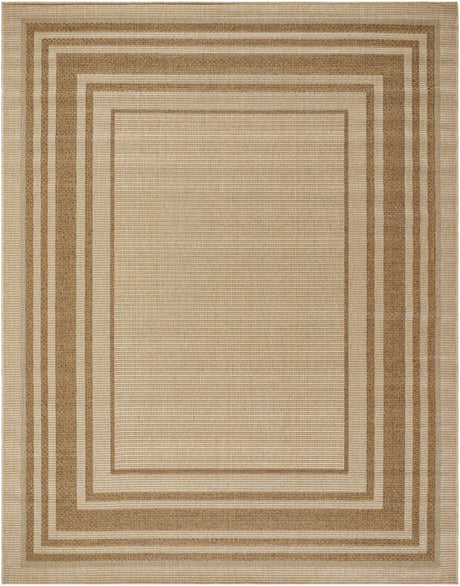 Isoko Bordered Faux Jute Rug - Ornate Home