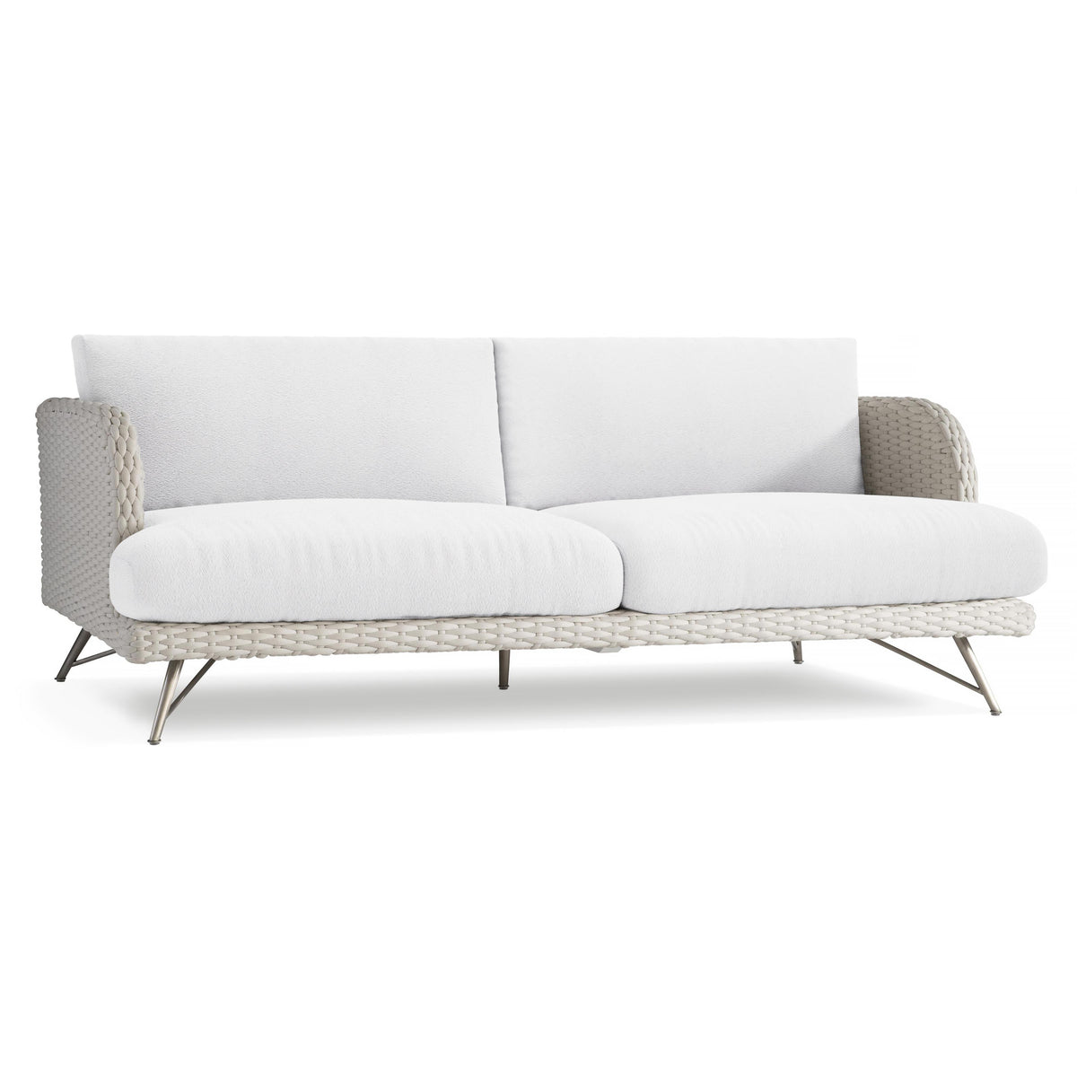 Isola White Outdoor Sofa - Ornate Home