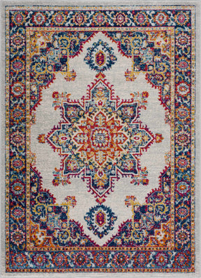 Istanbul Medallion Orange Area Rug - Clearance - Ornate Home