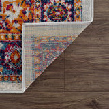 Istanbul Medallion Orange Area Rug - Clearance - Ornate Home