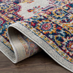 Istanbul Medallion Orange Area Rug - Clearance - Ornate Home