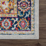 Istanbul Medallion Orange Area Rug - Clearance - Ornate Home