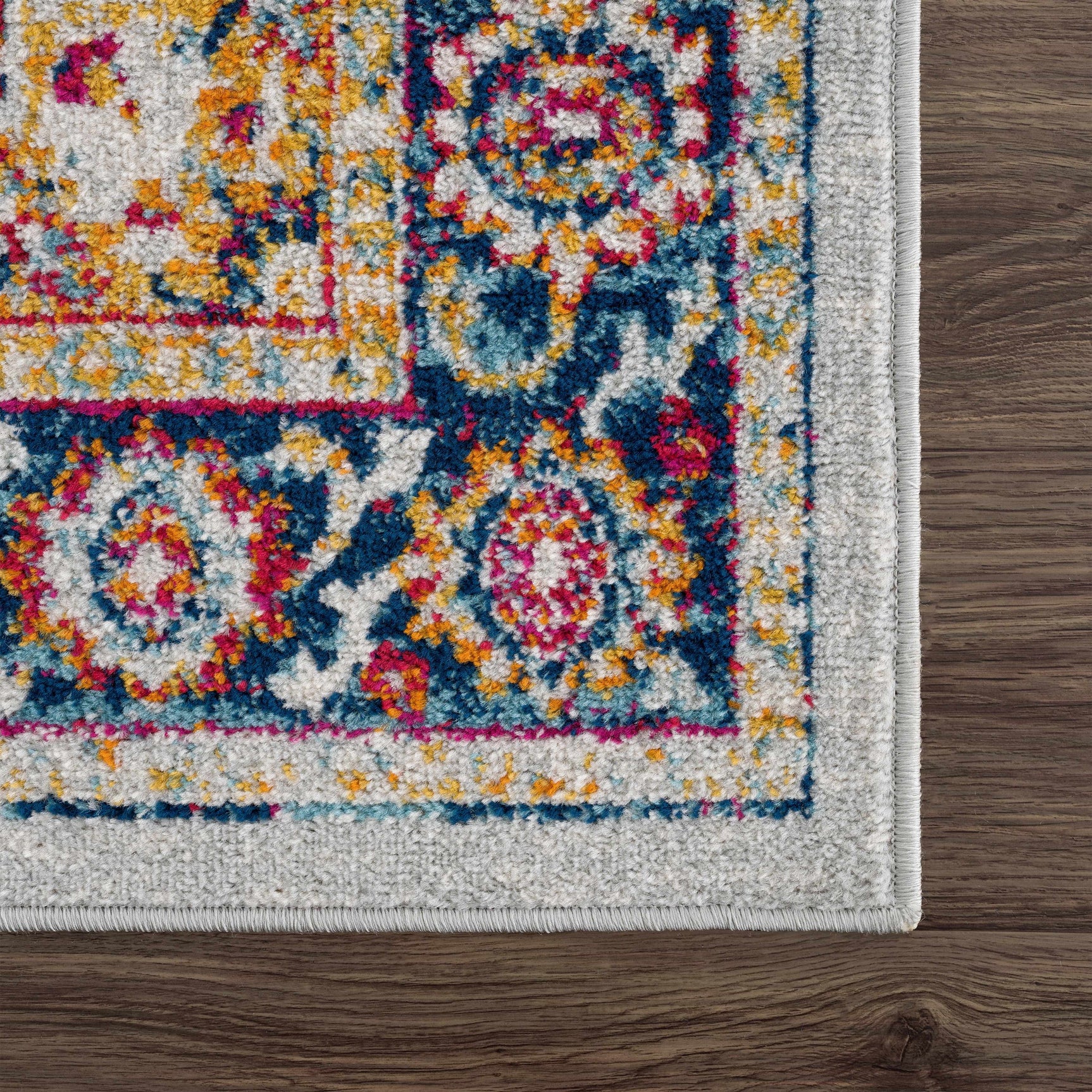Istanbul Medallion Orange Area Rug - Clearance - Ornate Home