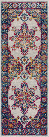 Istanbul Medallion Orange Area Rug - Clearance - Ornate Home