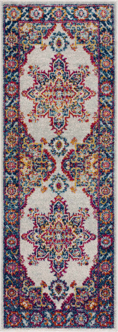 Istanbul Medallion Orange Area Rug - Clearance - Ornate Home