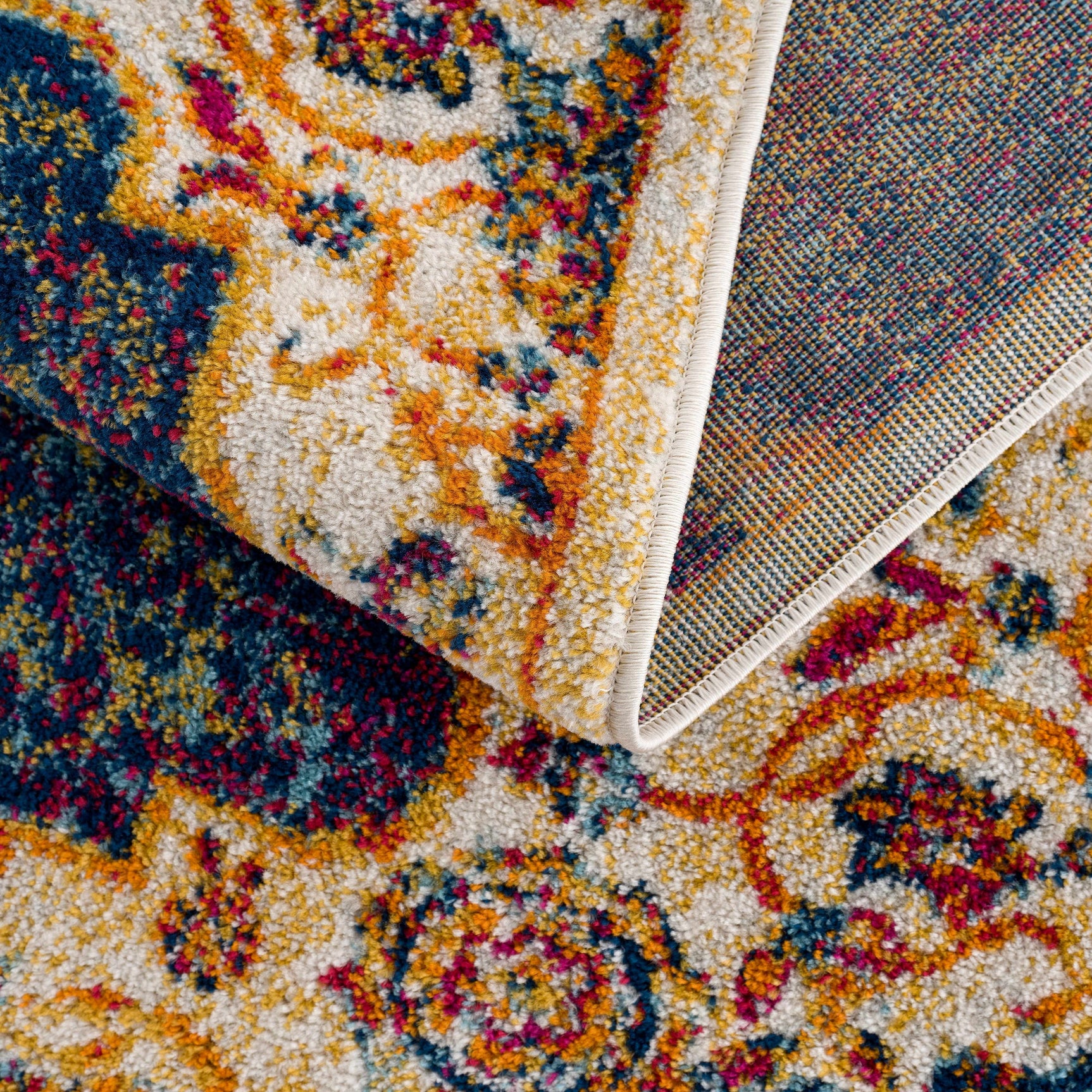 Istanbul Navy Area Rug - Clearance - Ornate Home