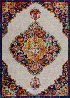 Istanbul Orange Area Rug - Clearance - Ornate Home