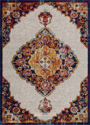 Istanbul Orange Area Rug - Clearance - Ornate Home