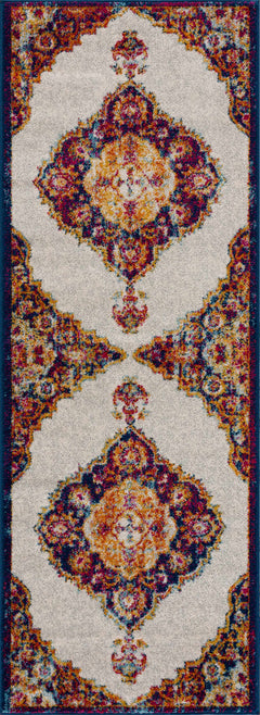 Istanbul Orange Area Rug - Clearance - Ornate Home