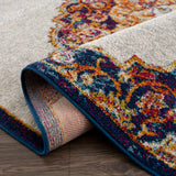 Istanbul Orange Area Rug - Clearance - Ornate Home