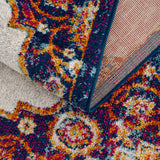Istanbul Orange Area Rug - Clearance - Ornate Home