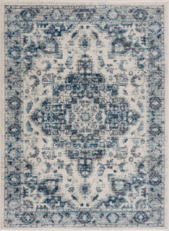 Istanbullu Blue Area Rug - Clearance - Ornate Home