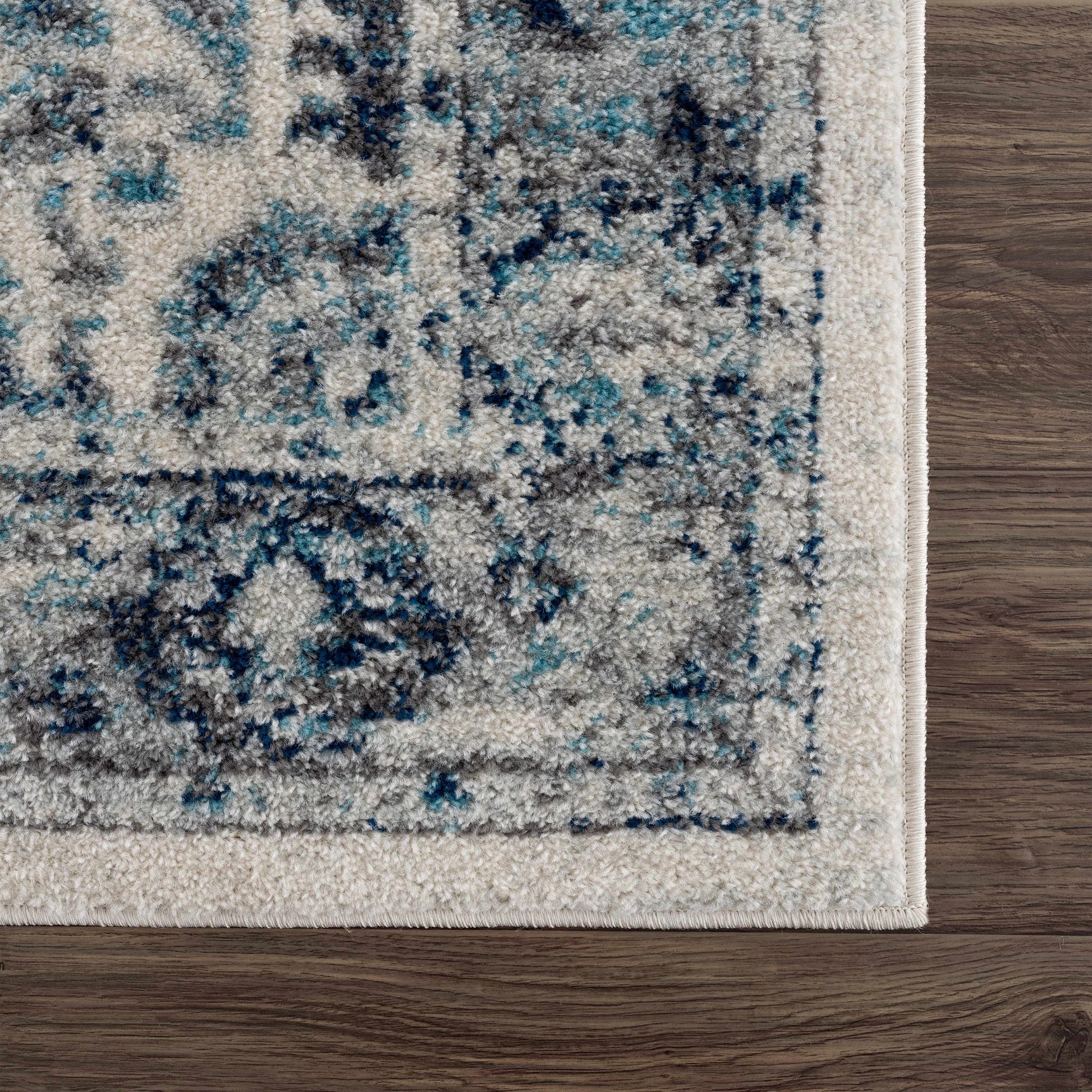 Istanbullu Blue Area Rug - Clearance - Ornate Home